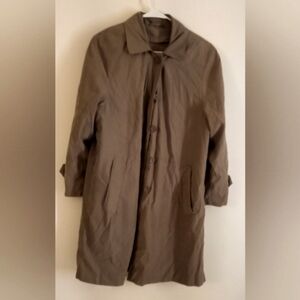 London Fog VTG "Detective Columbo" Dishevelled All-Weather OverCoat - Size: S/R